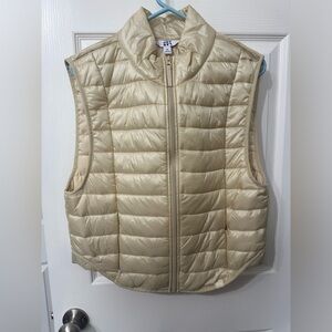 NWOT Tan/ivory JOYLAB Vest